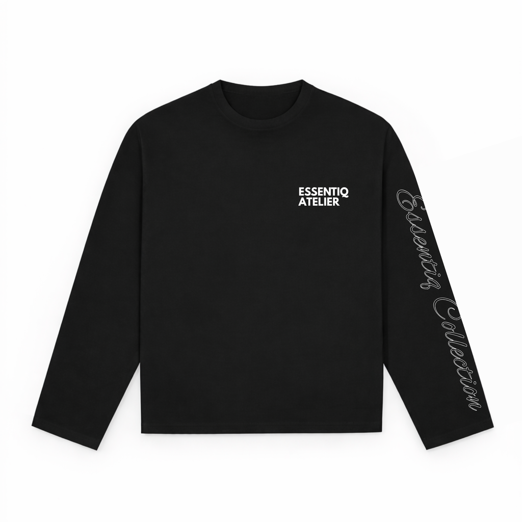 102002 BLACK/WHITE LONG SLEEVE