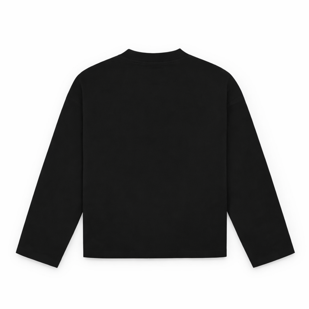 102004 BLACK/WHITE LONG SLEEVE