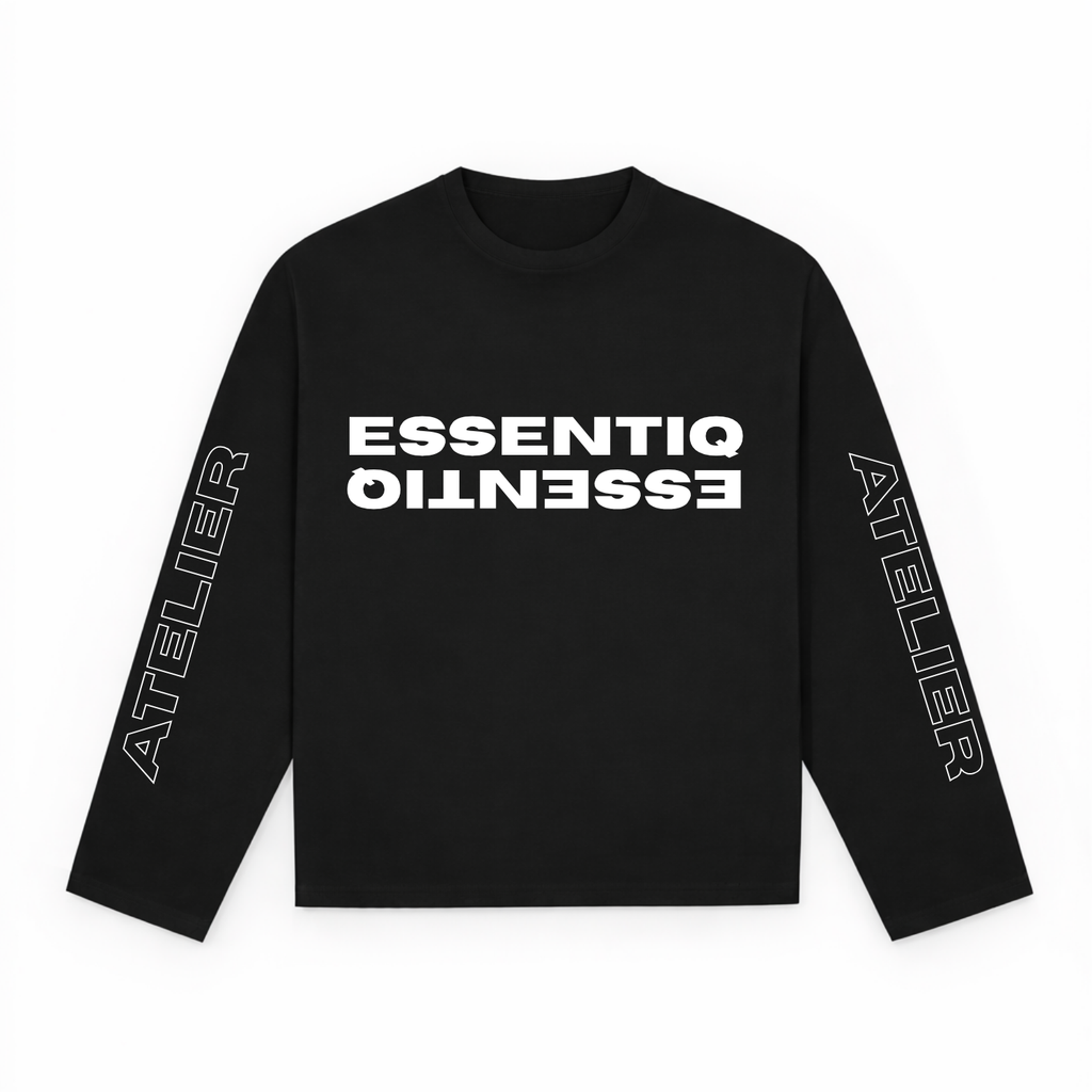 102004 BLACK/WHITE LONG SLEEVE