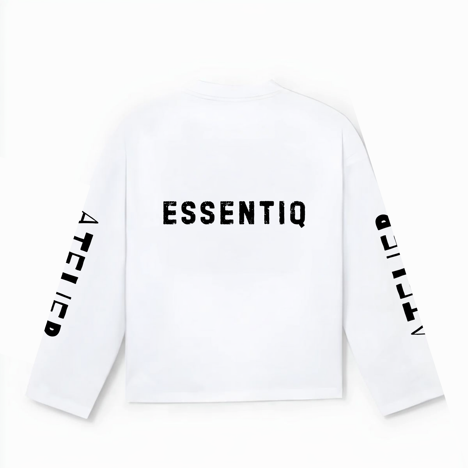 103003 WHITE/BLACK LONG SLEEVE