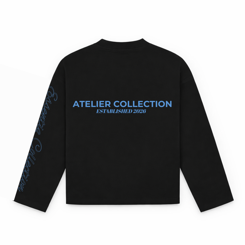 103002 BLACK/BLUE LONGSLEEVE