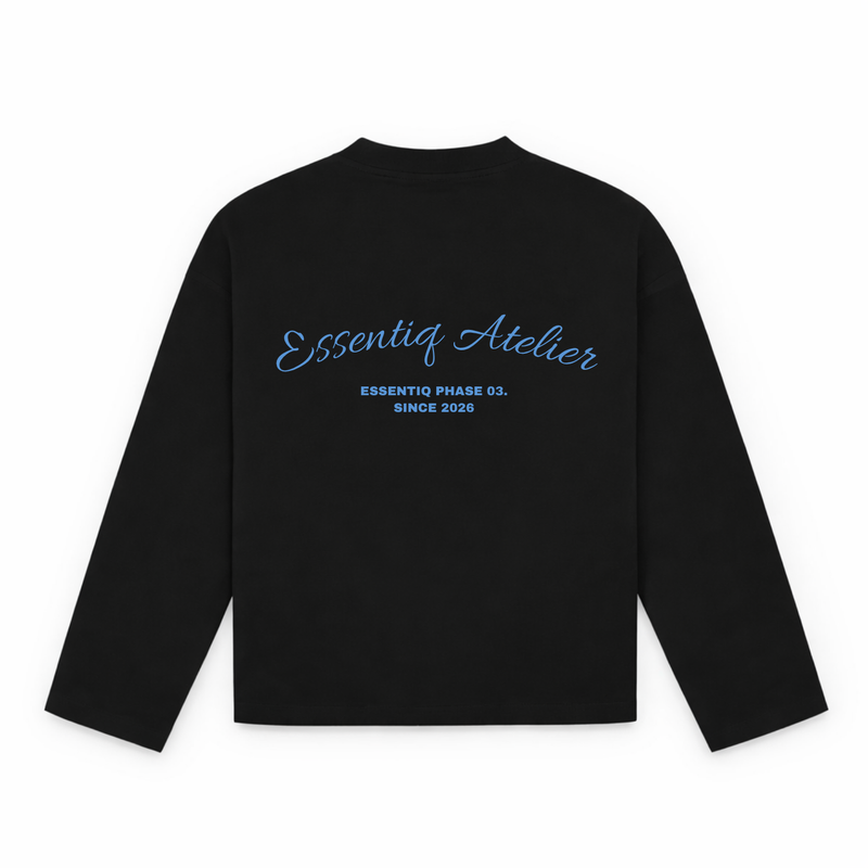 103006 BLACK/BLUE LONG SLEEVE