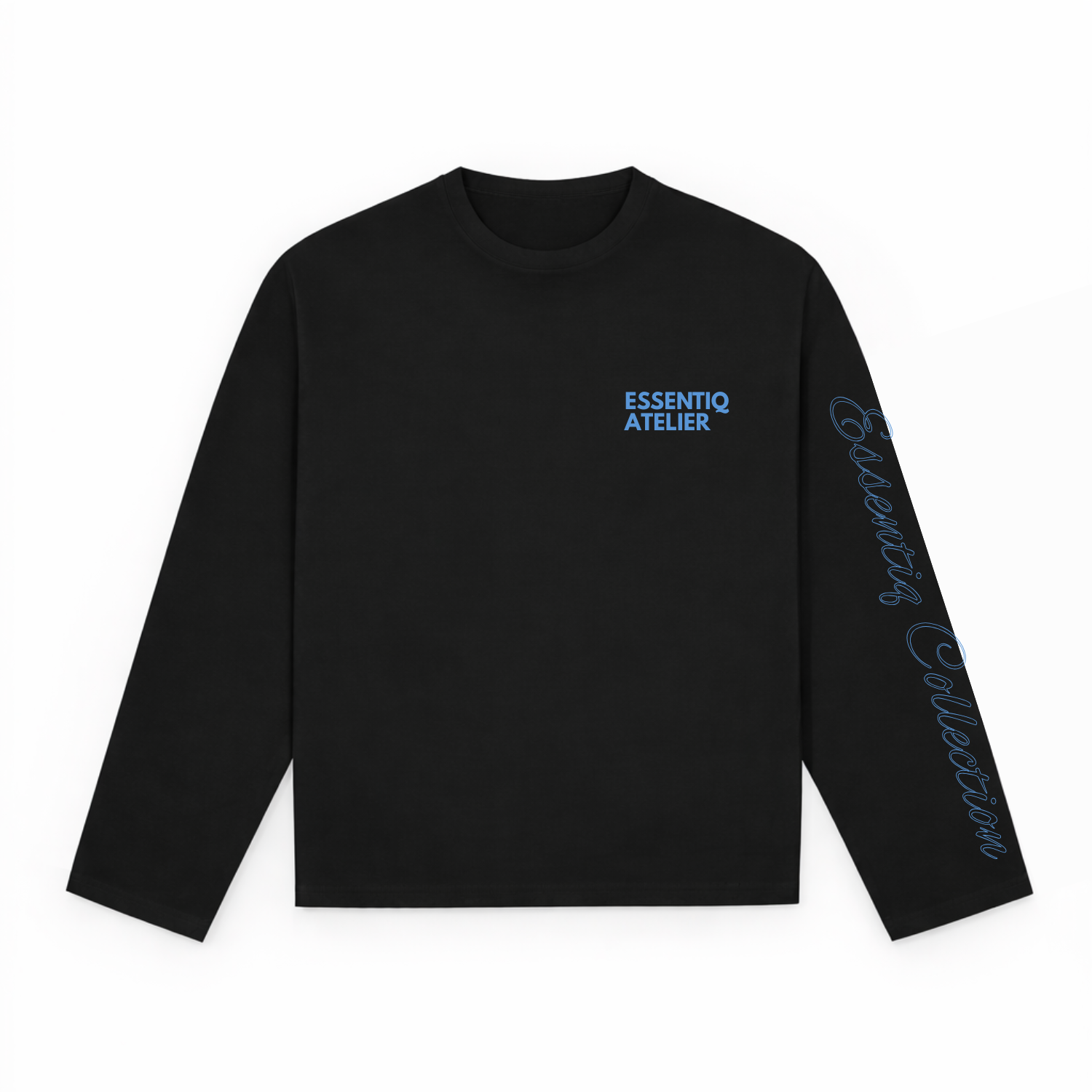103002 BLACK/BLUE LONGSLEEVE