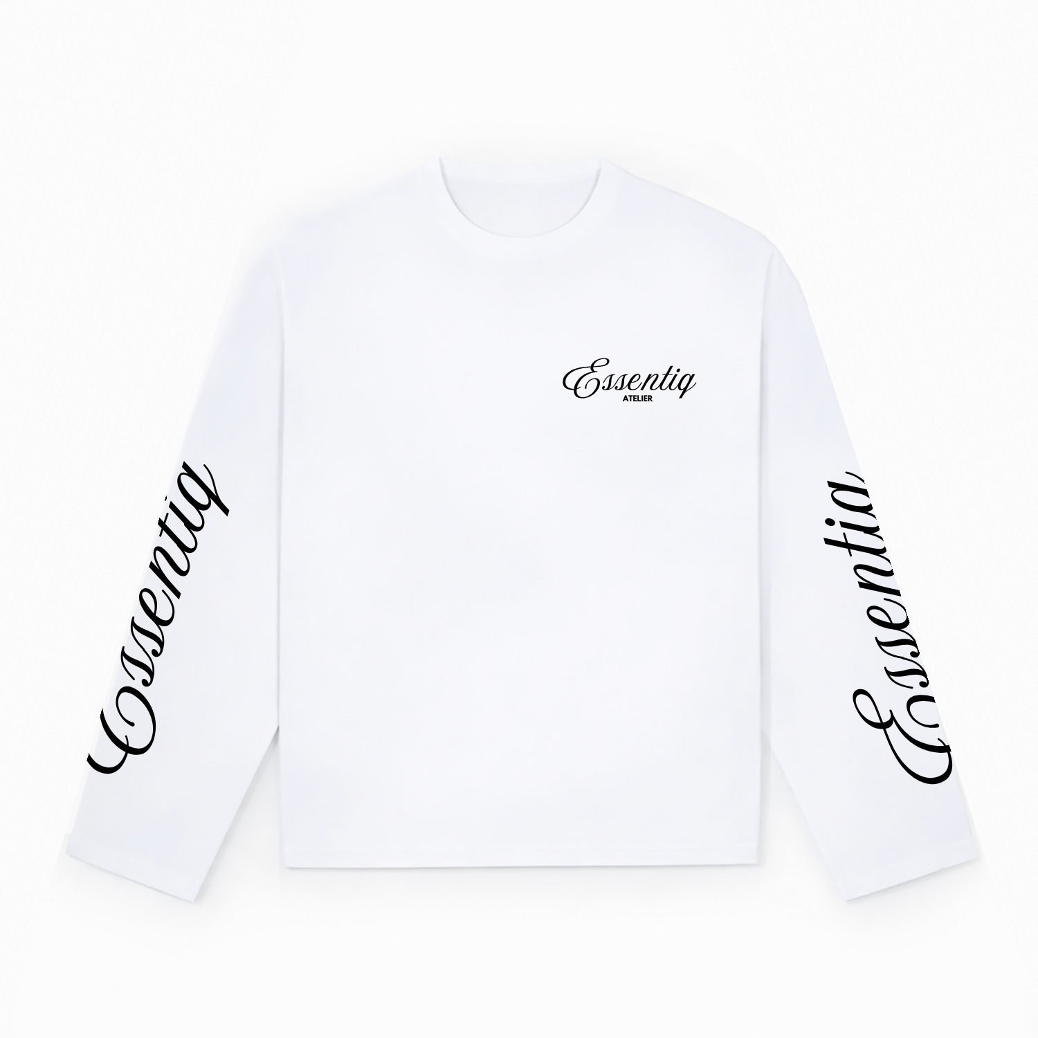 104001 WHITE/BLACK LONG SLEEVE