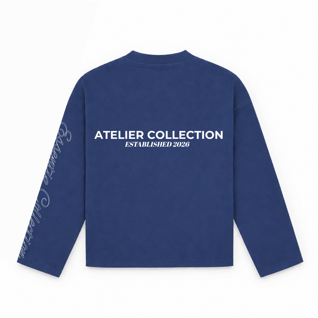 104004 BLUE/WHITE LONGSLEEVE