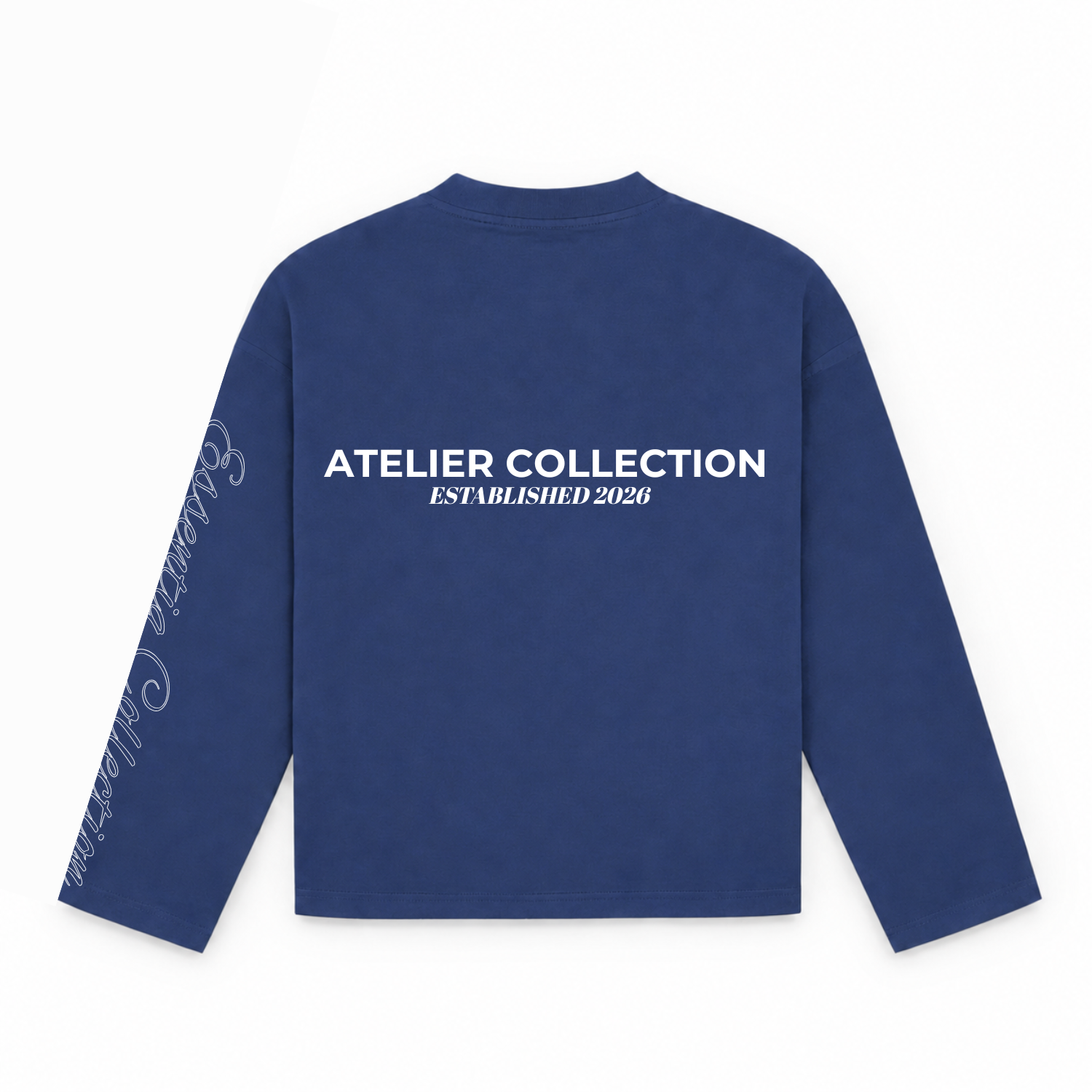 104004 BLUE/WHITE LONGSLEEVE
