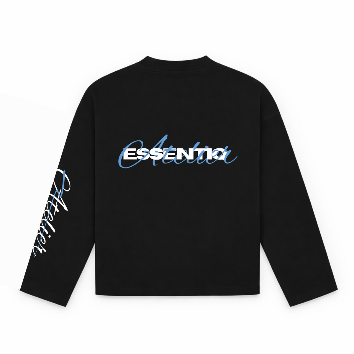 104001 WHITE/BLACK LONG SLEEVE