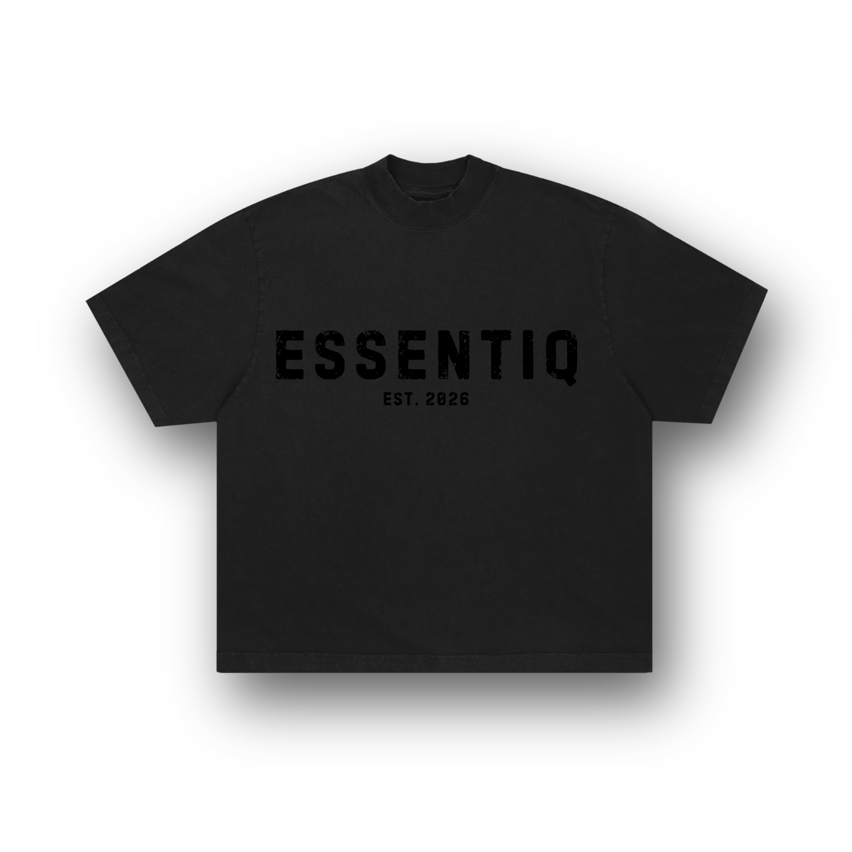 202009 BLACK/BLACK T-SHSHIRT