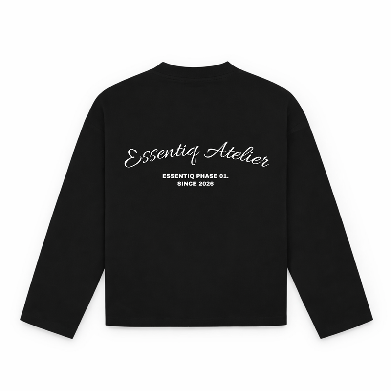 101002 BLACK/WHITE LONG SLEEVE