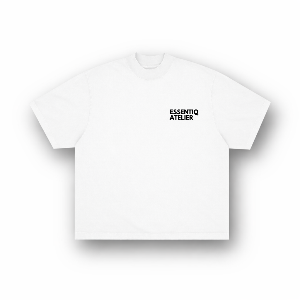 204002 WHITE/BLACK T-SHSHIRT