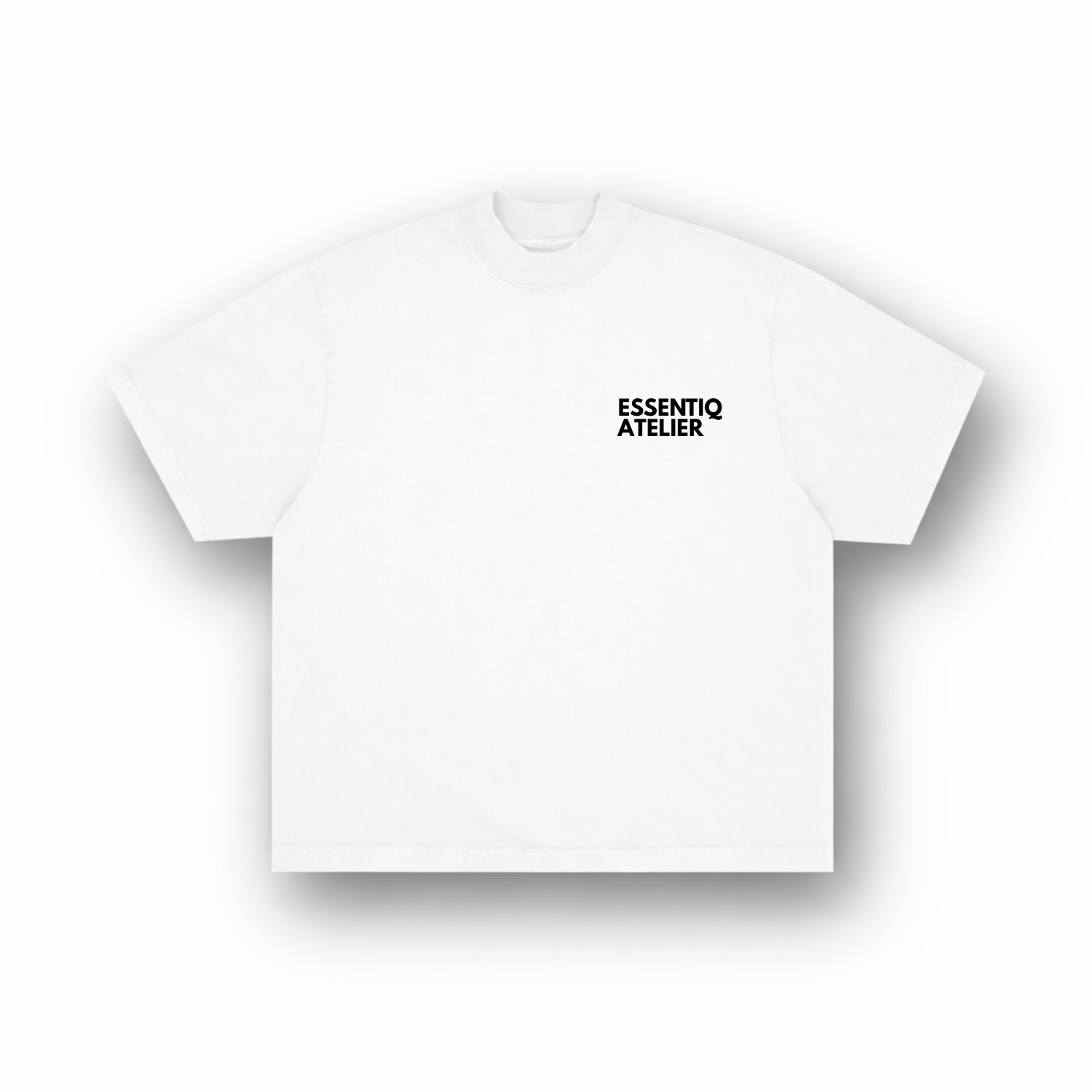 204002 WHITE/BLACK T-SHSHIRT