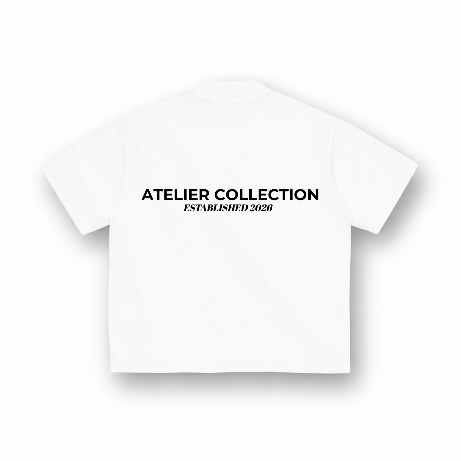 204002 WHITE/BLACK T-SHSHIRT
