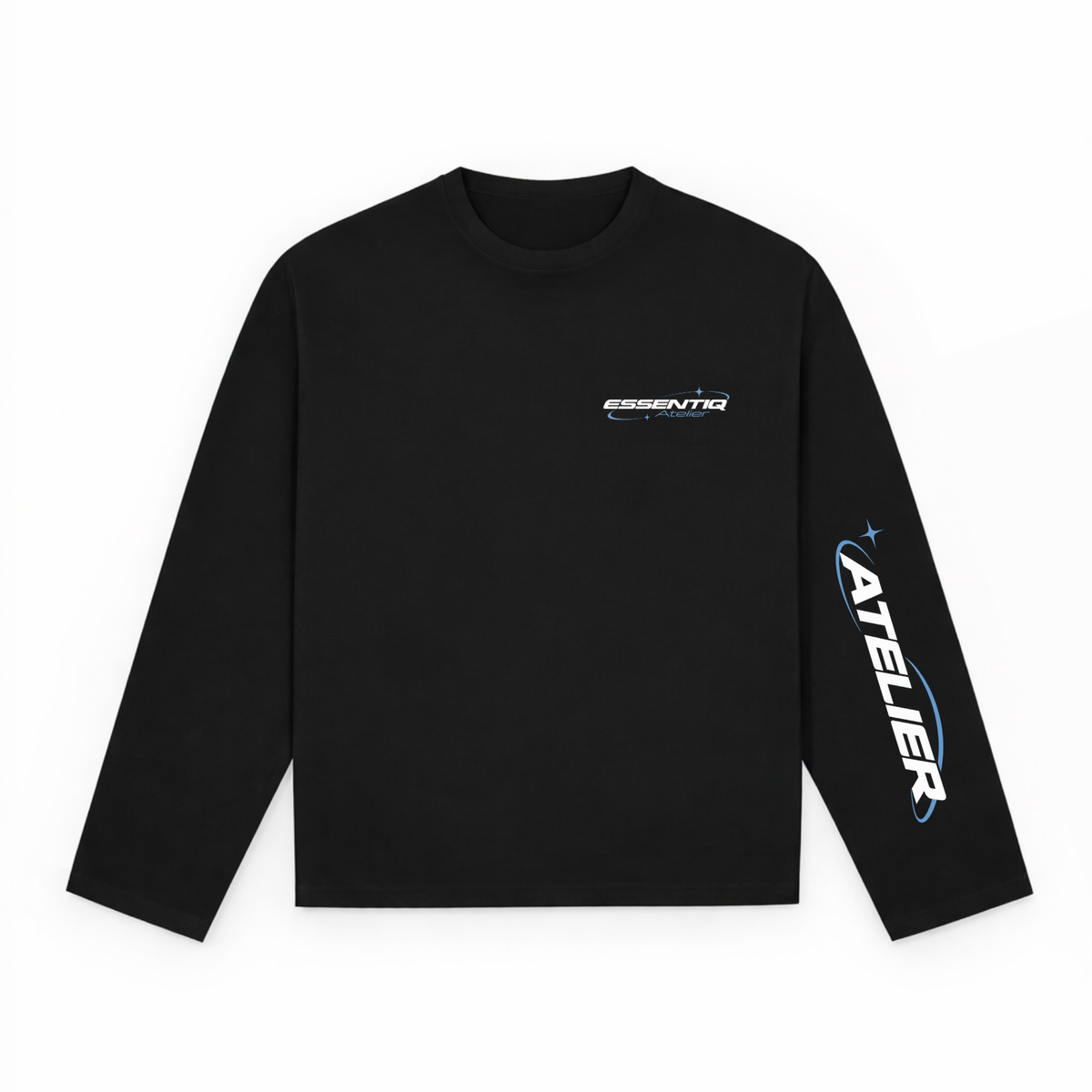 104001 WHITE/BLACK LONG SLEEVE