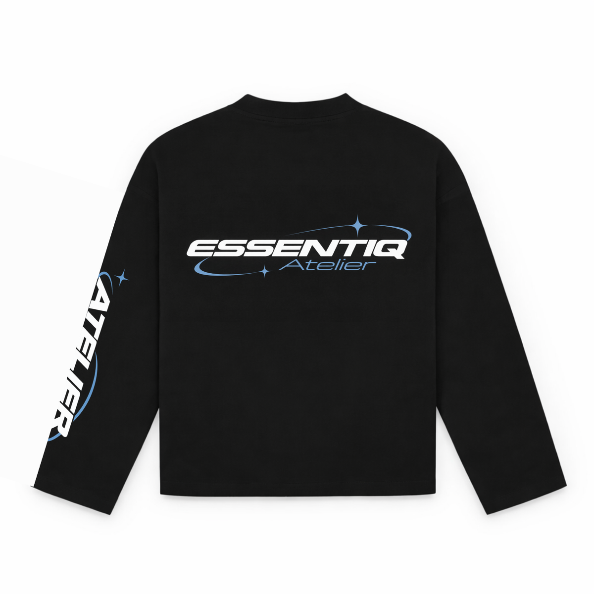 104001 WHITE/BLACK LONG SLEEVE