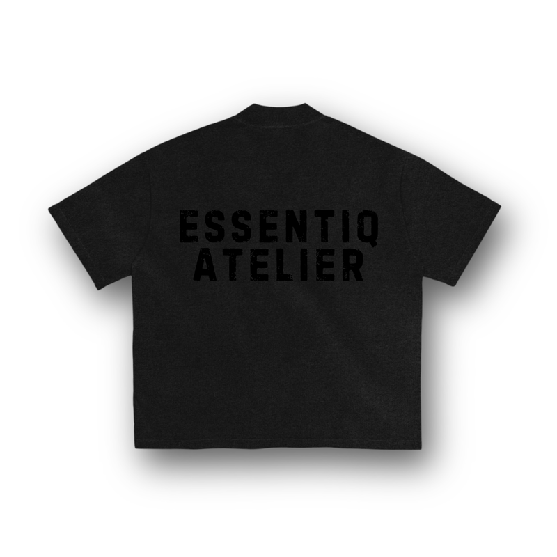 202009 BLACK/BLACK T-SHSHIRT