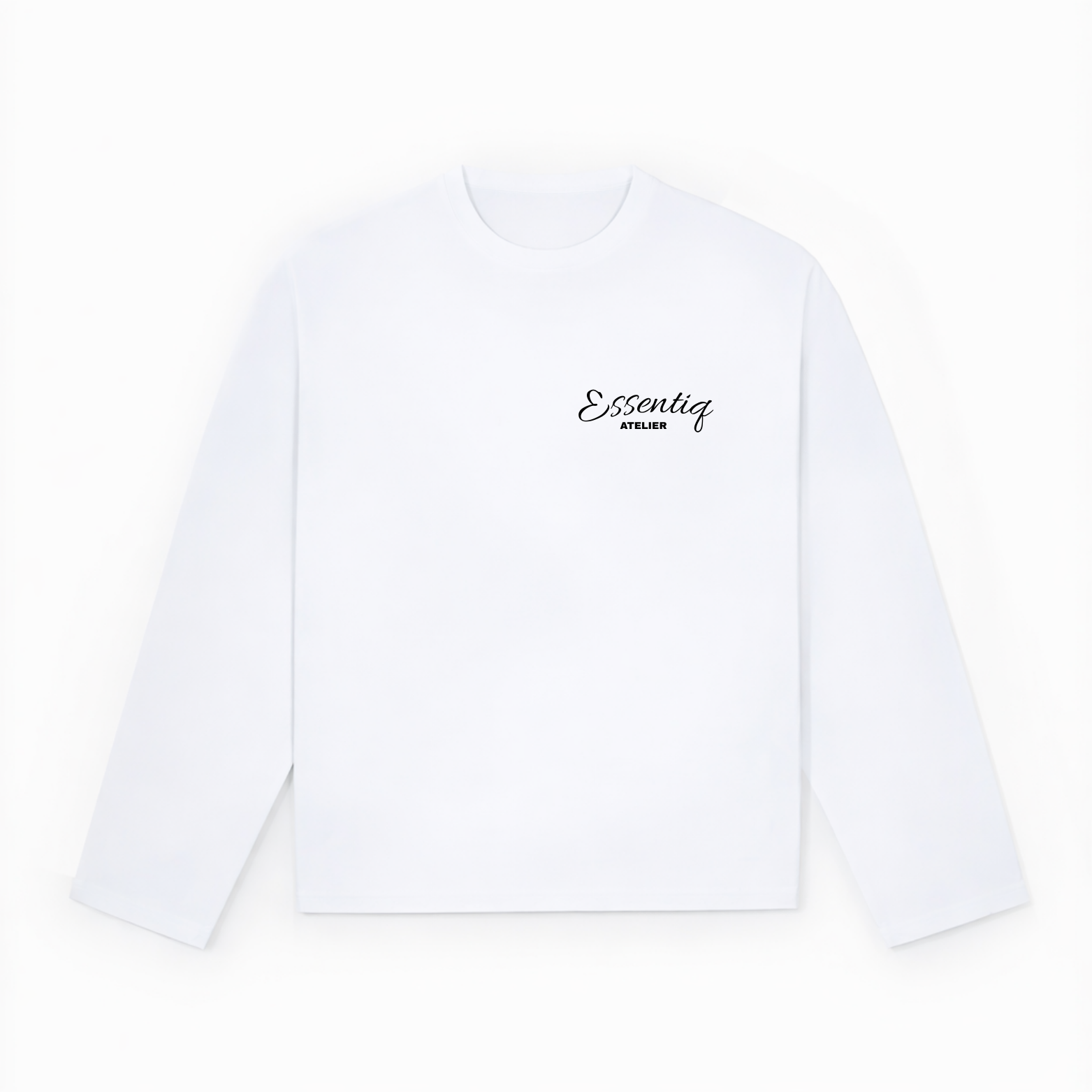 101001 WHITE/BLACK LONGSLEEVE