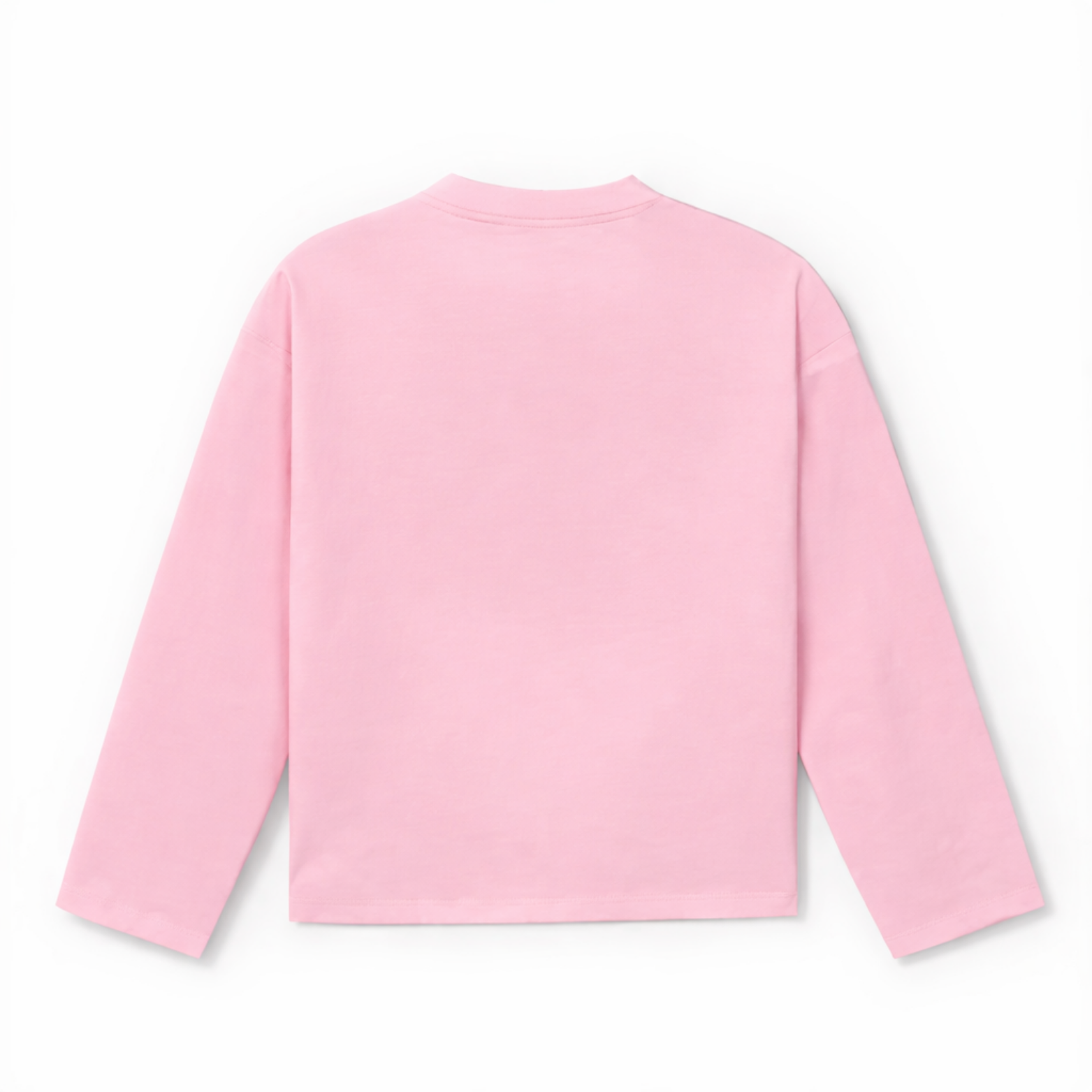301002 PINK/WHITE LONG-SLEEVED SHIRT