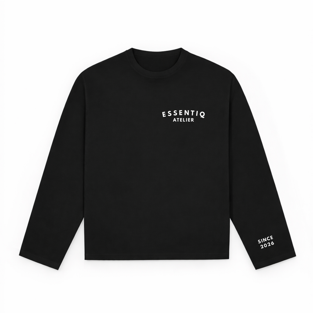 101006 BLACK/WHITE LONG SLEEVE