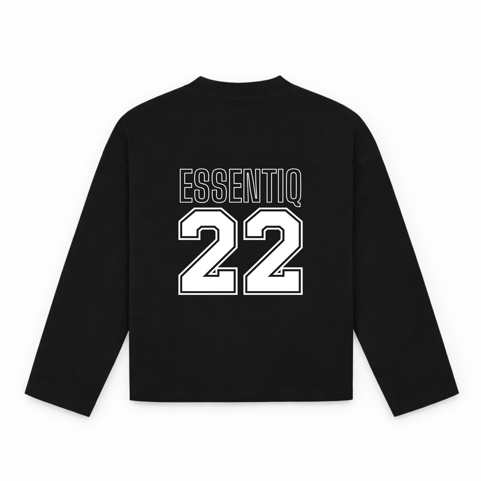 101006 BLACK/WHITE LONG SLEEVE